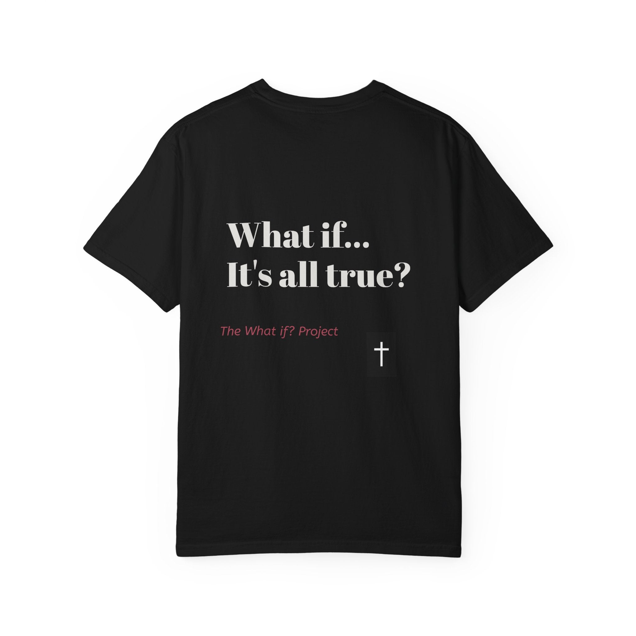 What if...? T-shirt | Minimal Text Graphic